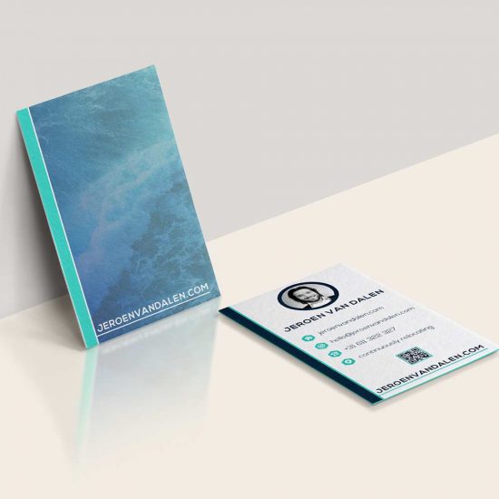 Azura_Design_Portfolio_jeroen_business_card_print_design | Azura Design - Digital Creative Studio London